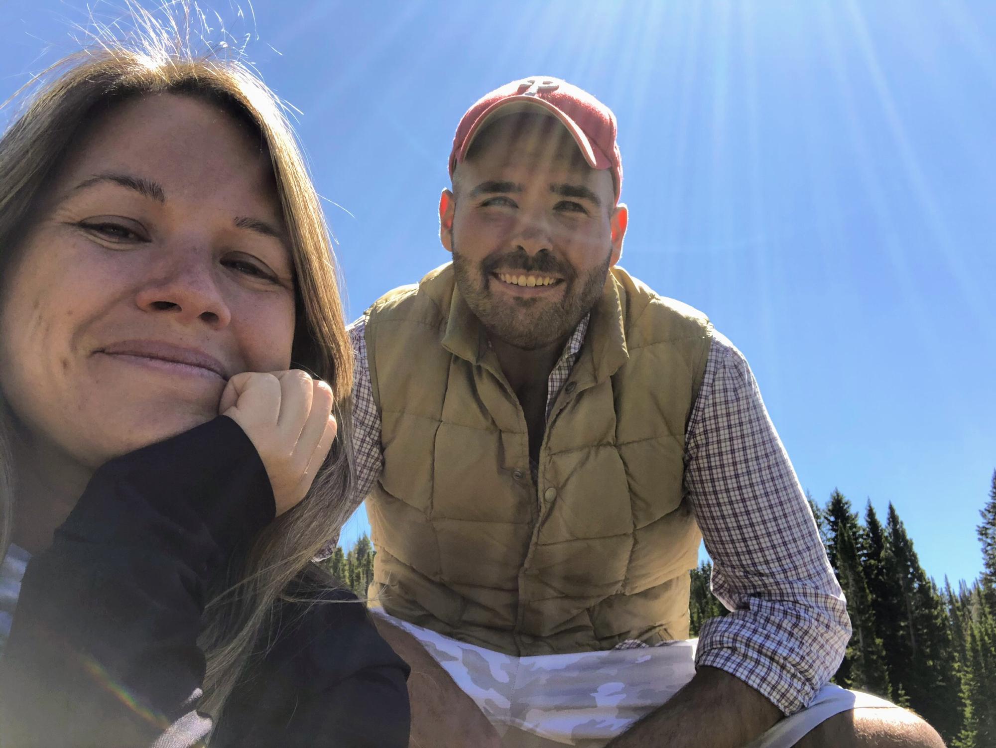 Crested Butte on our first of many CO hiking trips, July 2020