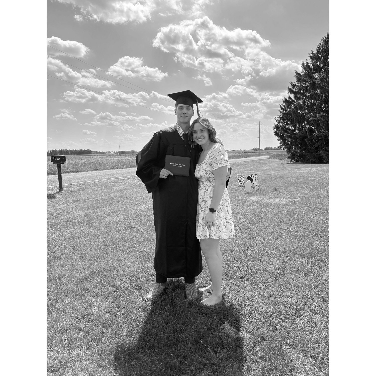 Trent graduated!