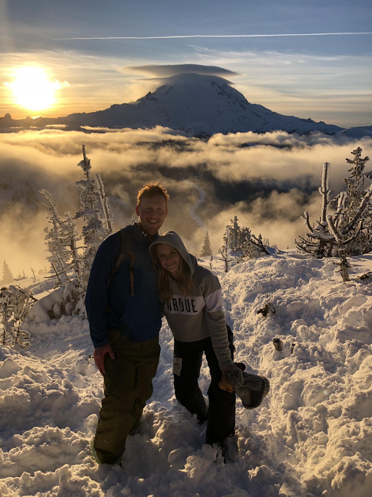 All smiles at the top of our favorite spot, The King!