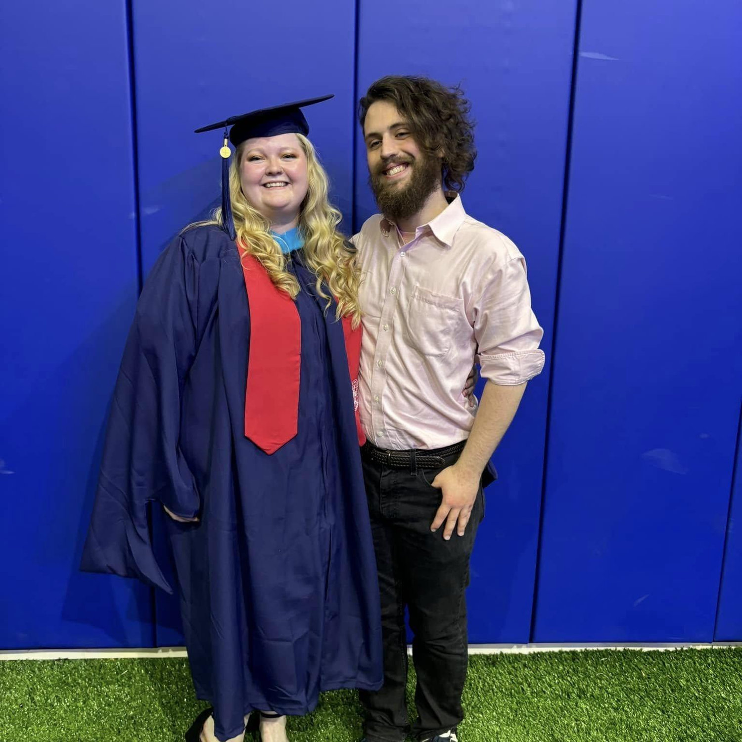 Amber graduated from her Master's degree