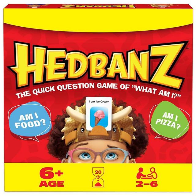 Hedbanz 2023 Edition Cards Picture Guessing Board Game- Family Games | Games for Family Game Night| Kids Games | Card Games for Families & Kids Ages 6 and up