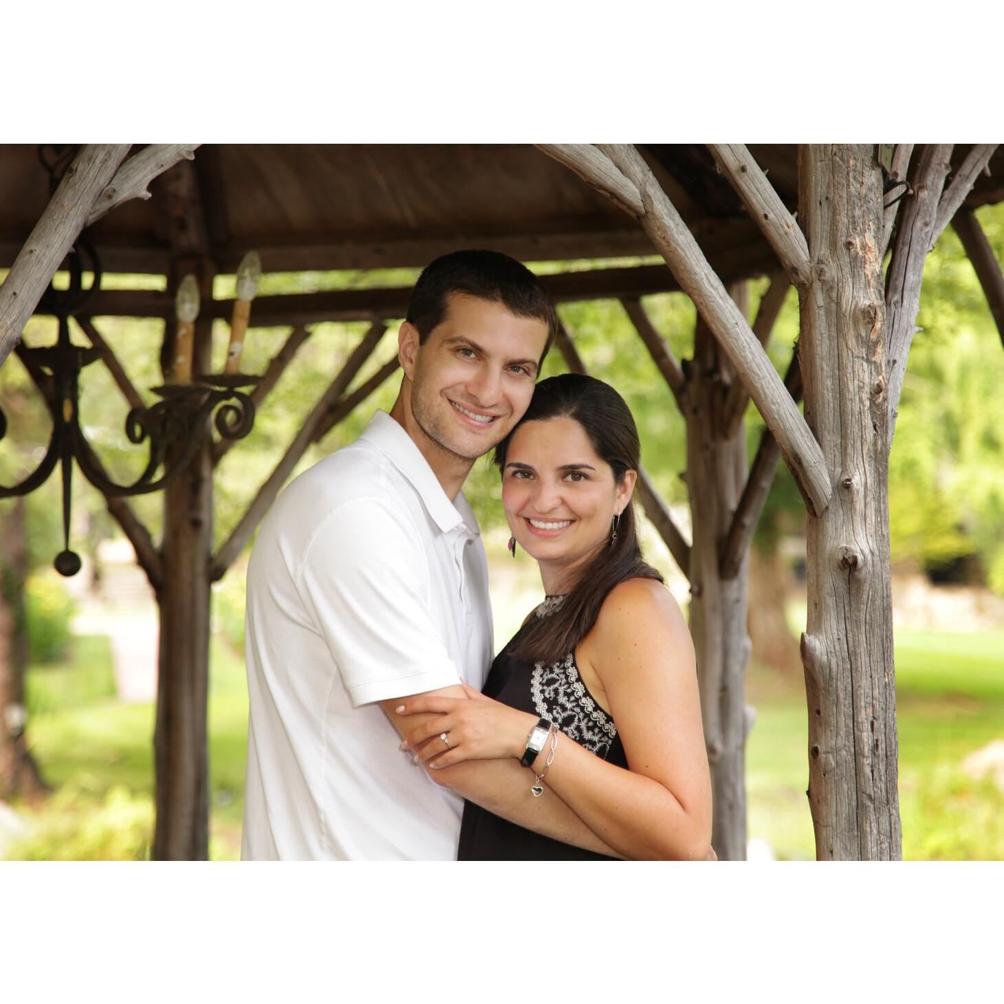 One of our favorites from our engagement photoshoot at Pleasantdale.