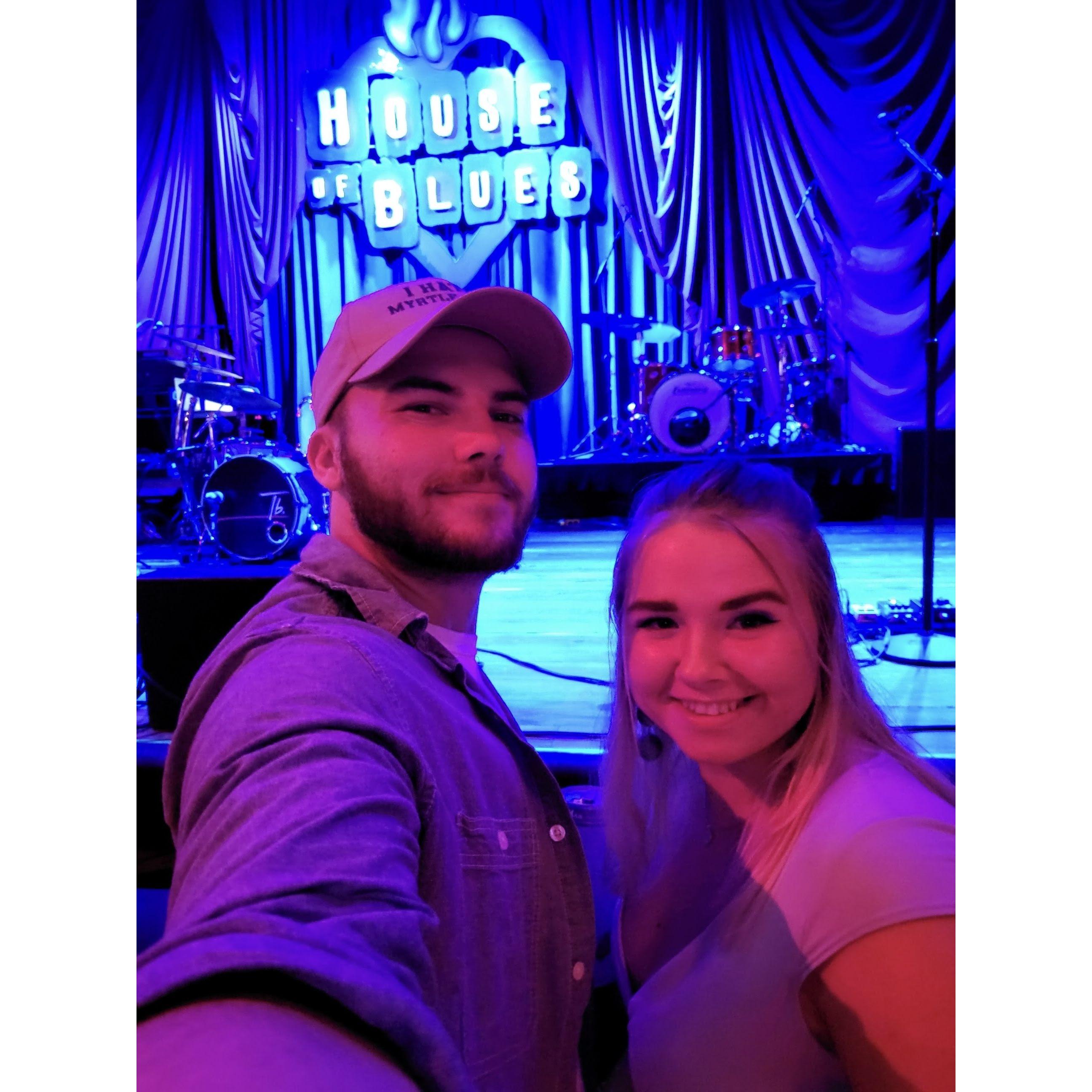 Our first country concert together!