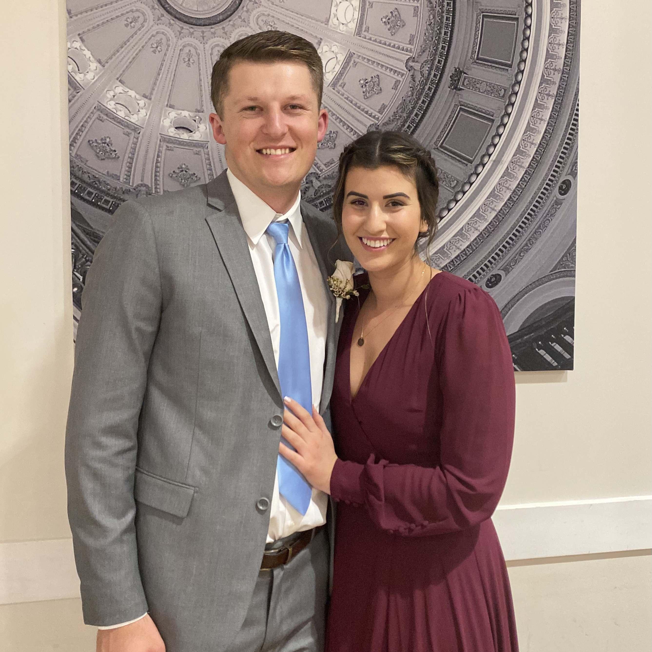 Celebrating Matt and Sala's wedding!