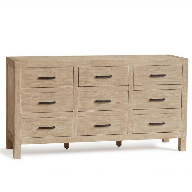 Linwood 9-Drawer Extra Wide Dresser, Bone White