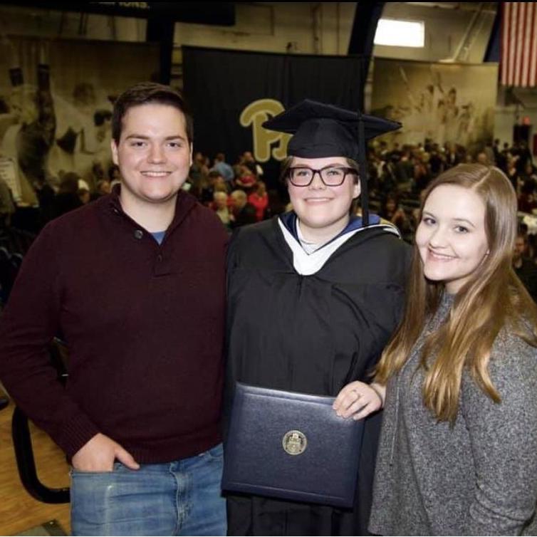 Celebrating Josie getting graduating from Pitt!