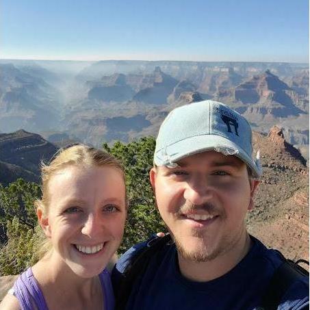 Taken at Grand Canyon National Park. We were able to hike a mile and a half into the canyon; it was an unreal experience we will treasure forever!