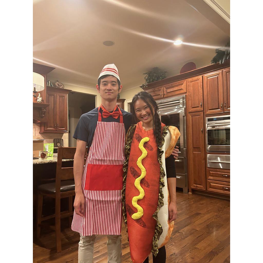 cutest hotdog and vendor