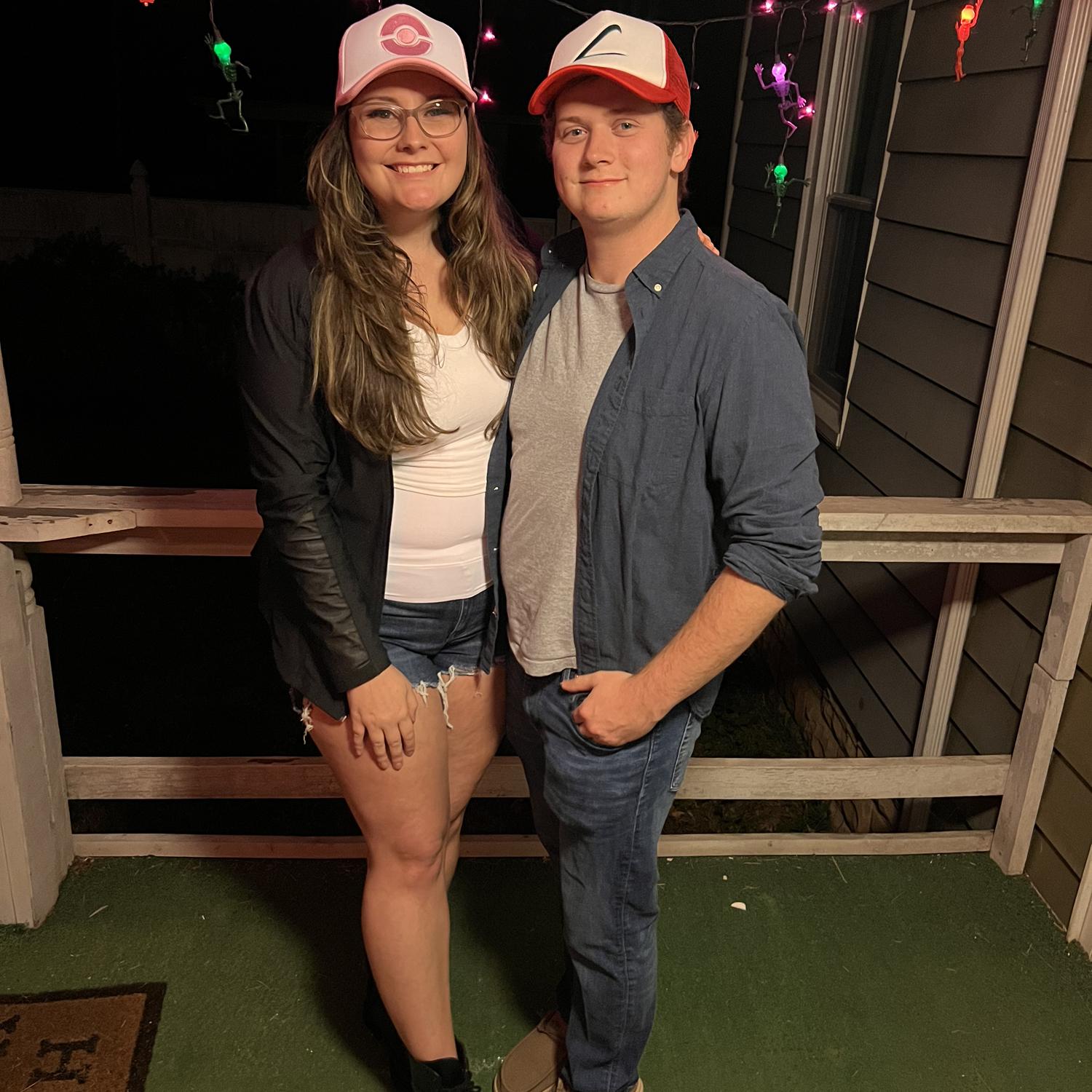 Pokémon trainers for Halloween!