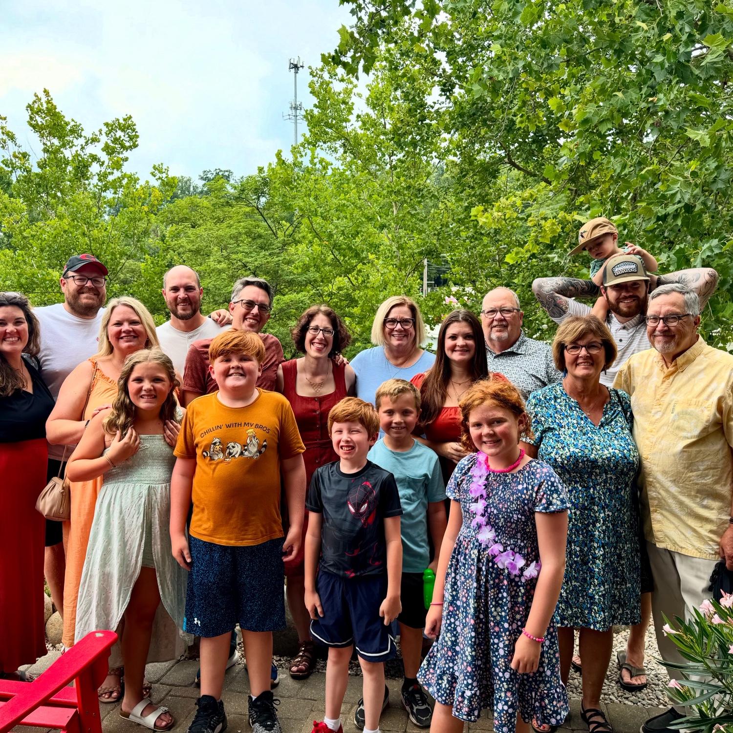 Thank you to our entire family for your love and support!