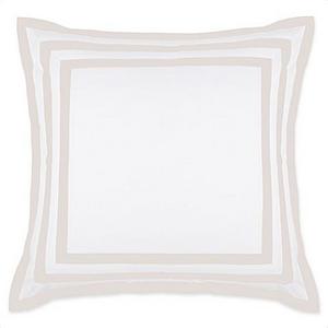 Wamsutta® Hotel Border MICRO COTTON® European Pillow Sham in White/Navy