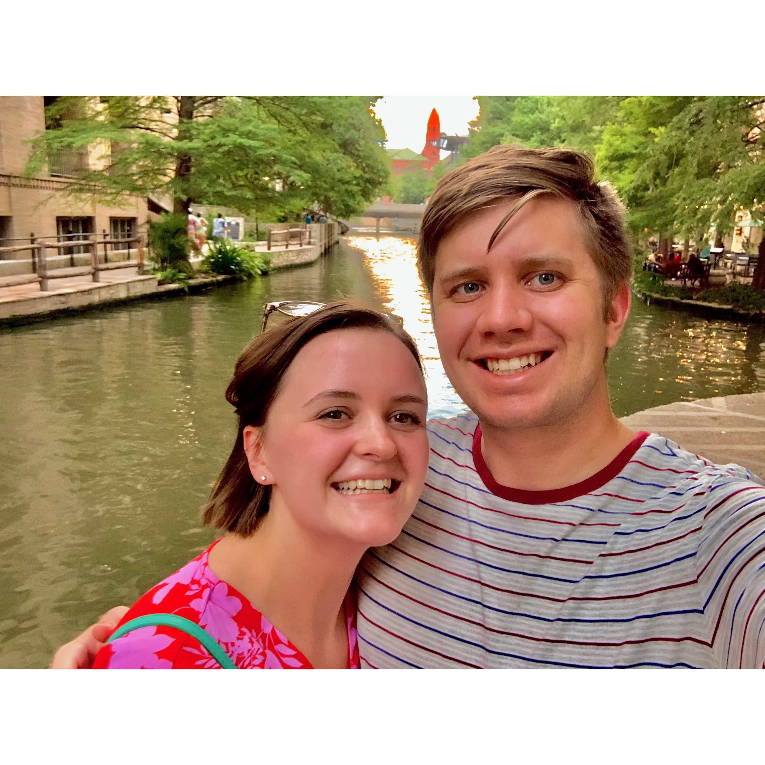 July 2021 - First visit to San Antonio to find Lauren an apartment