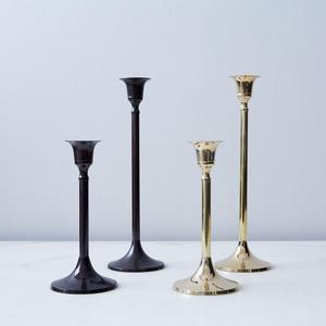 Food52 Vintage-Inspired Brass Candlesticks (Set of 2)