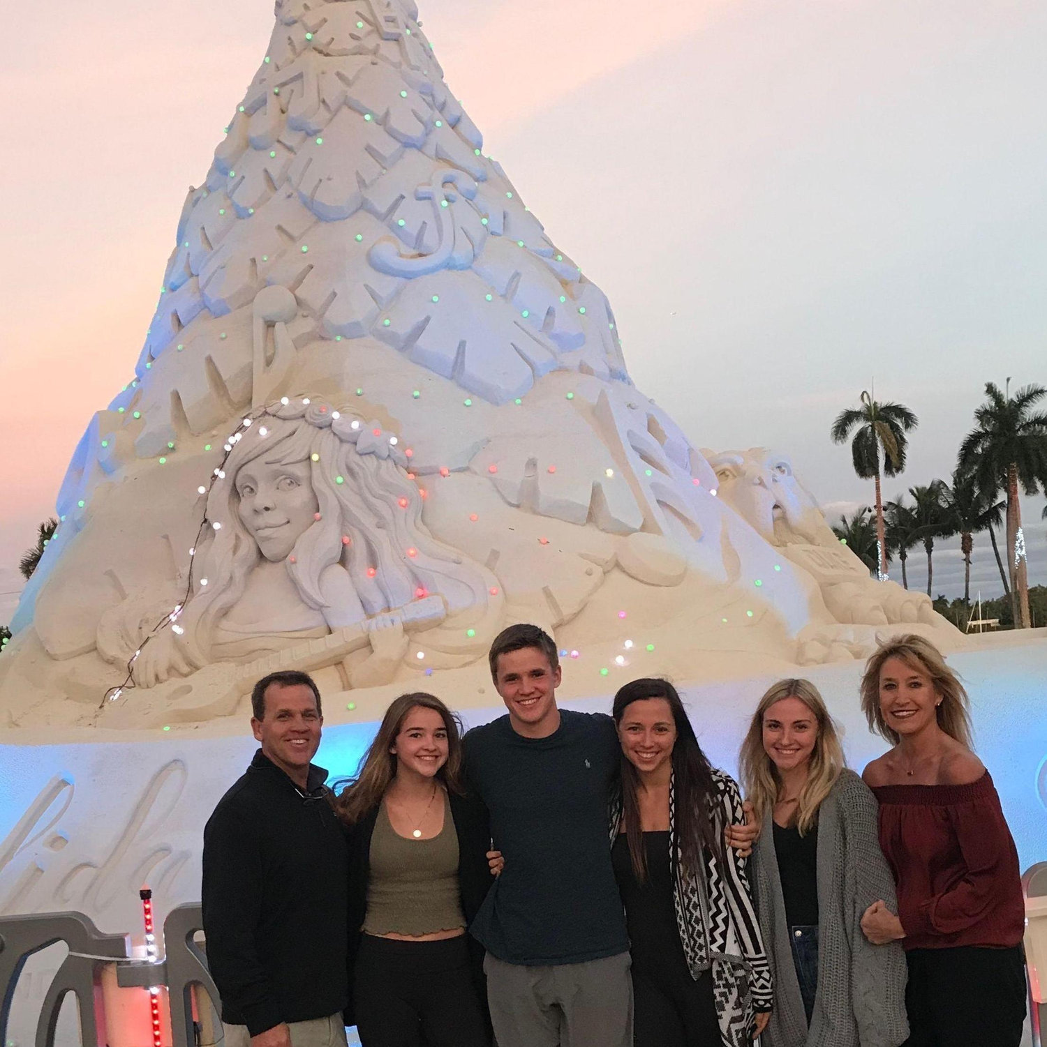 Brooke's first vacation with the Gallagher's to Florida