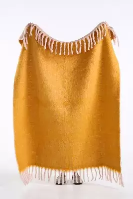Cozy Cocoon Fringed Throw
