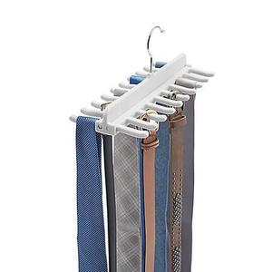 Real Simple® Flocked Folding Tie & Belt Hanger