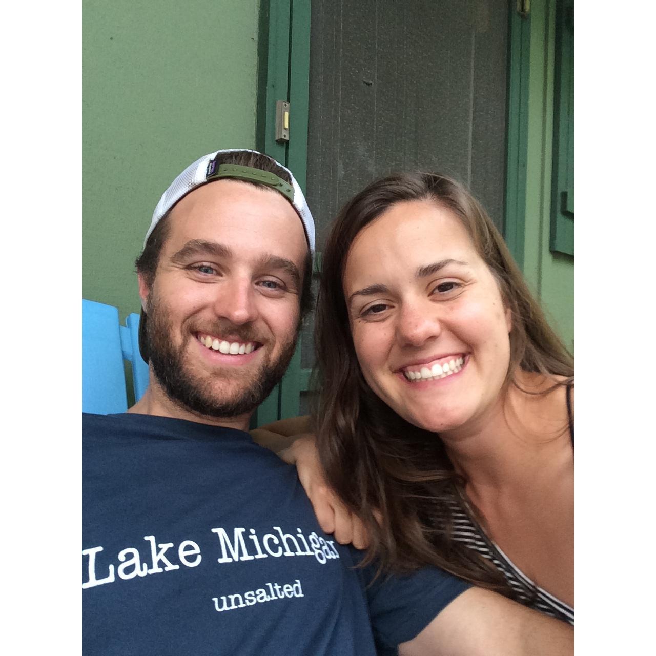 Lazy days at Lake Michigan