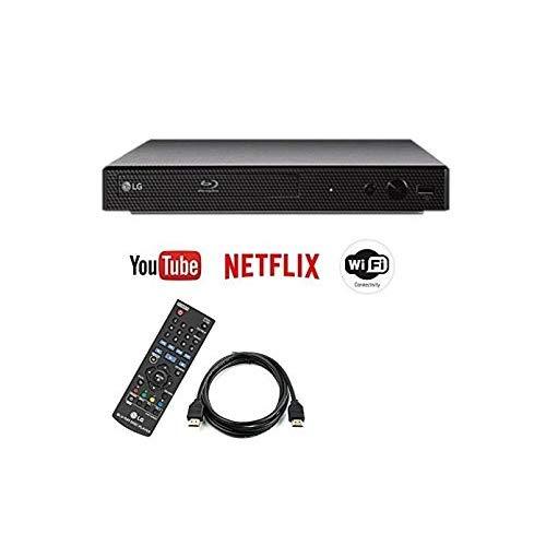 LG BPM35 / BP350 Blu-ray Disc Player with Streaming Services and Built-in Wi-Fi, 6FT HDMI Cable Included (Renewed)
