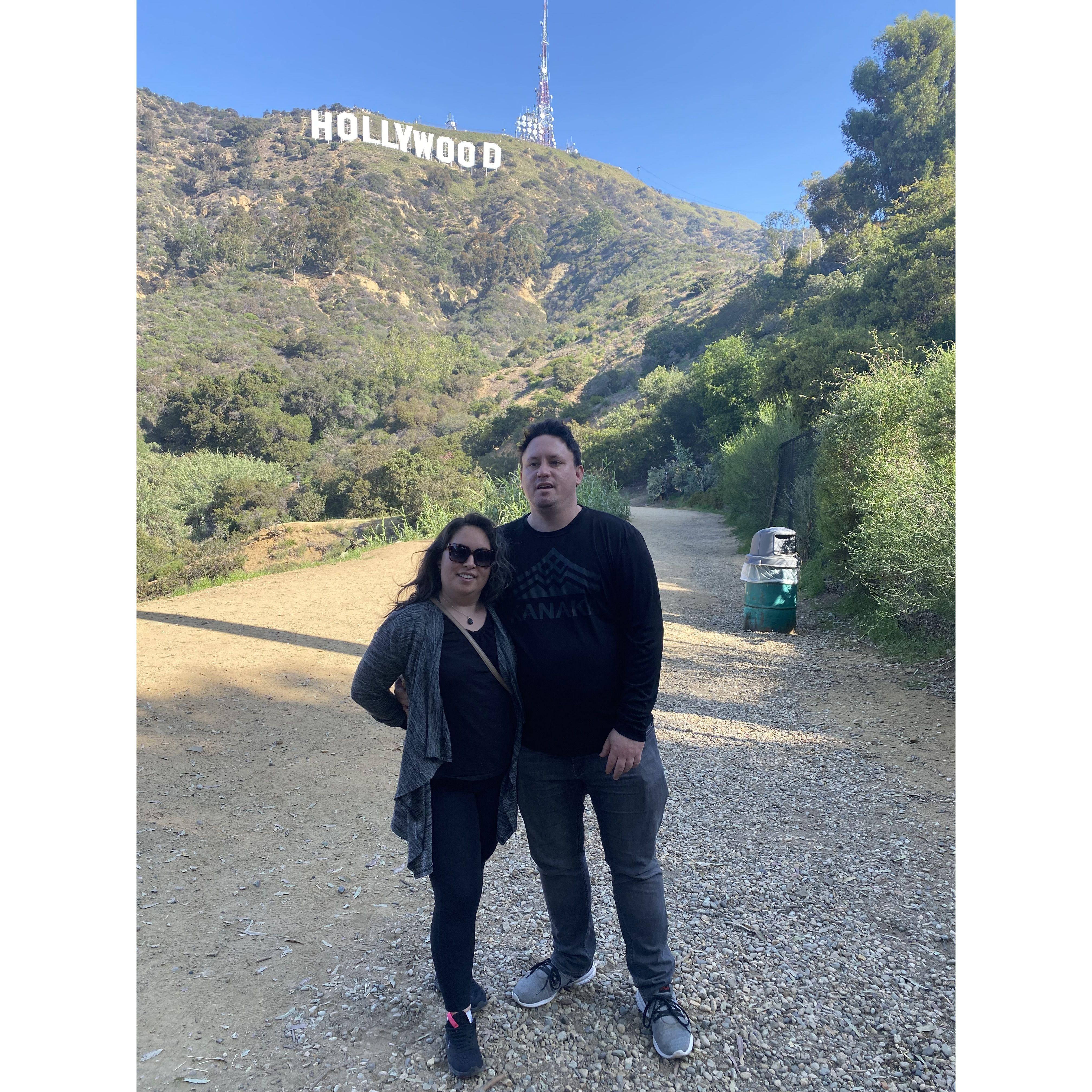 LA. Vacation 2022 - Krystal's first time to see the Hollywood Sign