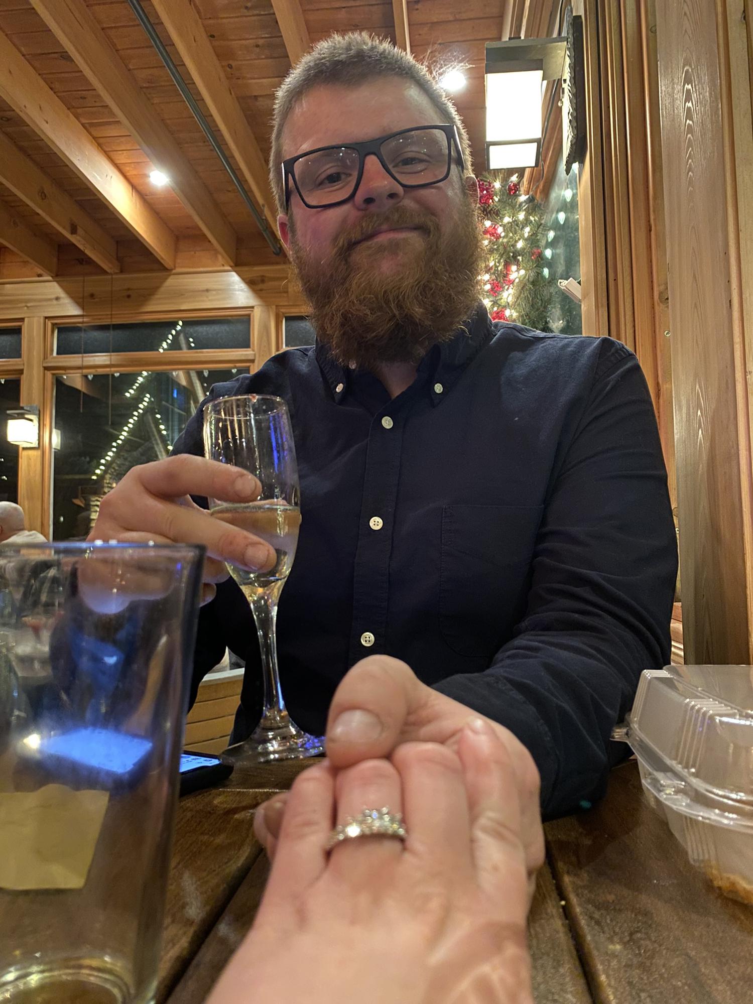 Engaged New Years Eve 2021