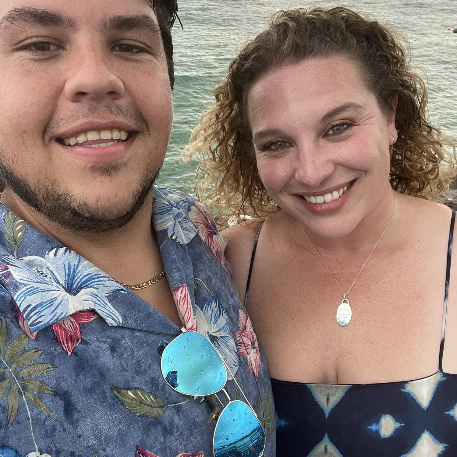 In no time we celebrated our second anniversary on Sharkey‘s pier.