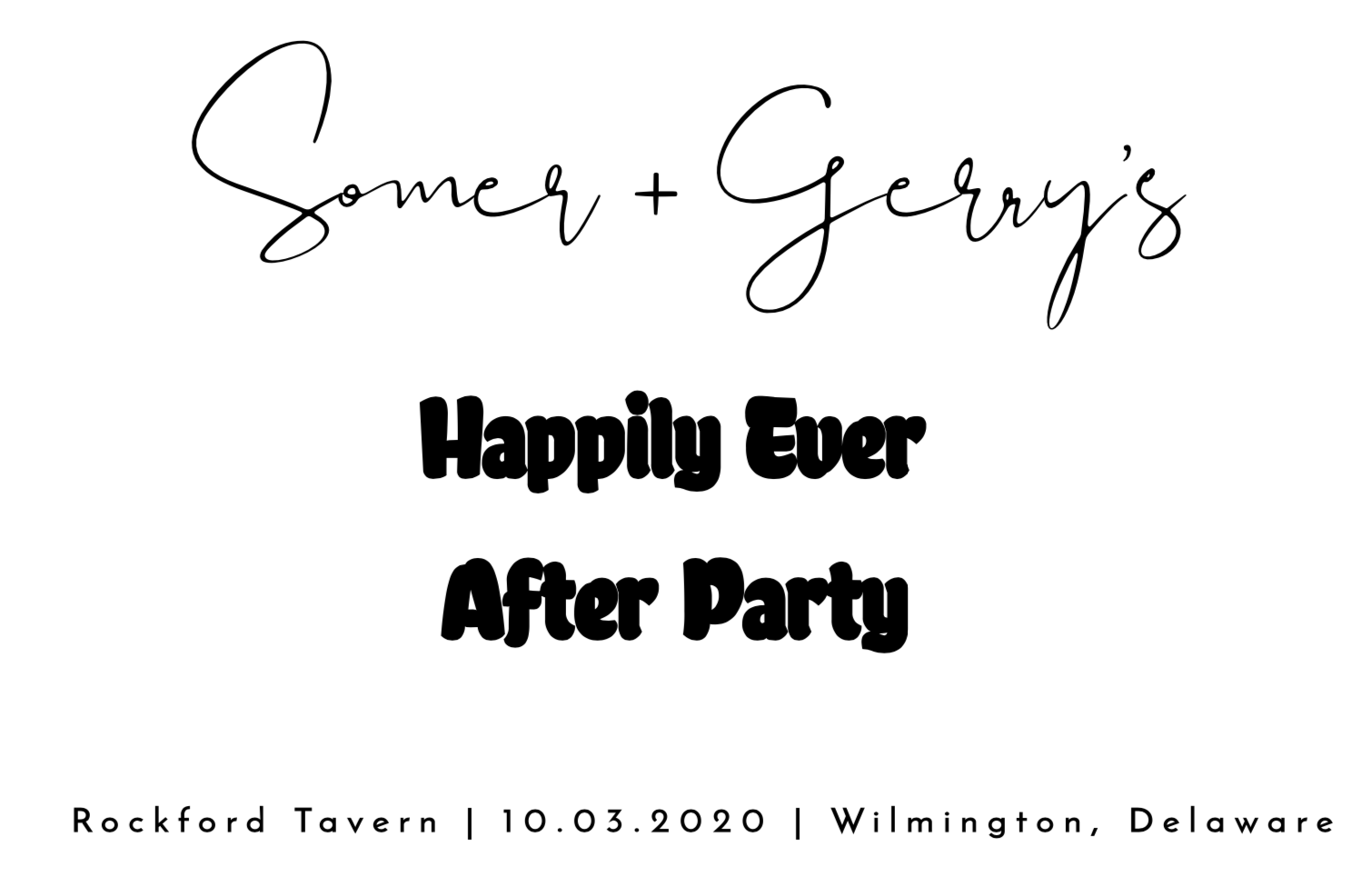 The Wedding Website of Somer Emmi and Gerard Capano