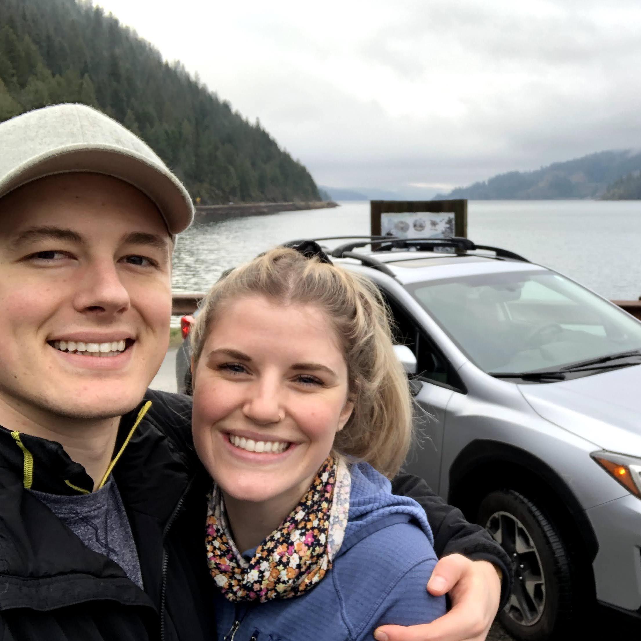 After our 2 year anniversary hike