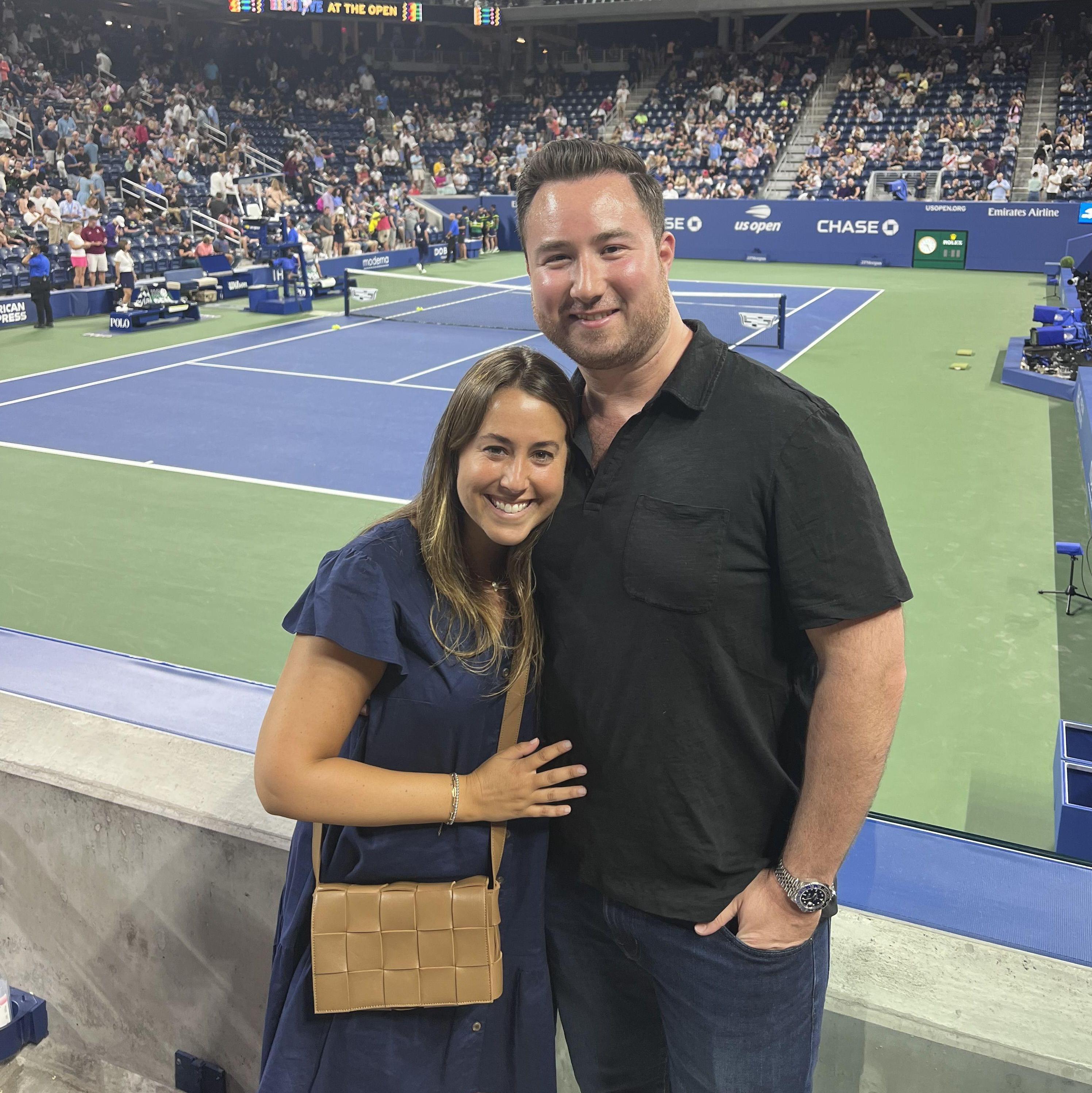 Our first US Open night (hopefully of many)