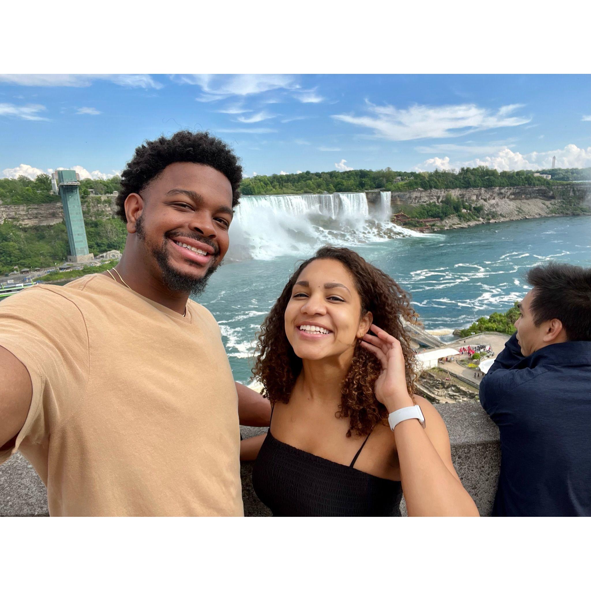 Our trip to Niagara Falls in 2022.