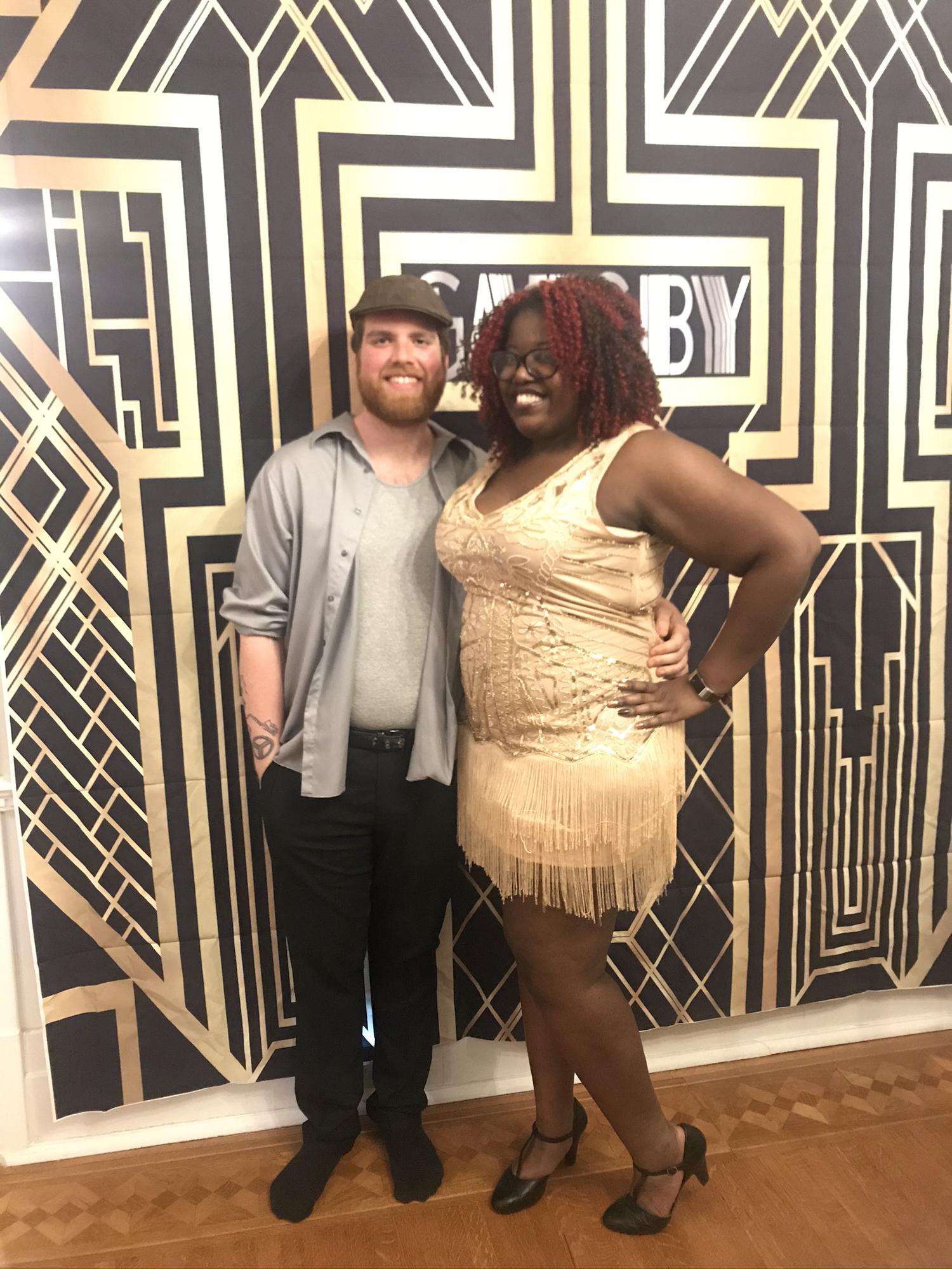 Our first New Year’s Eve together at my friend’s place going into 2020. Theme? Roaring 20s. Oops…