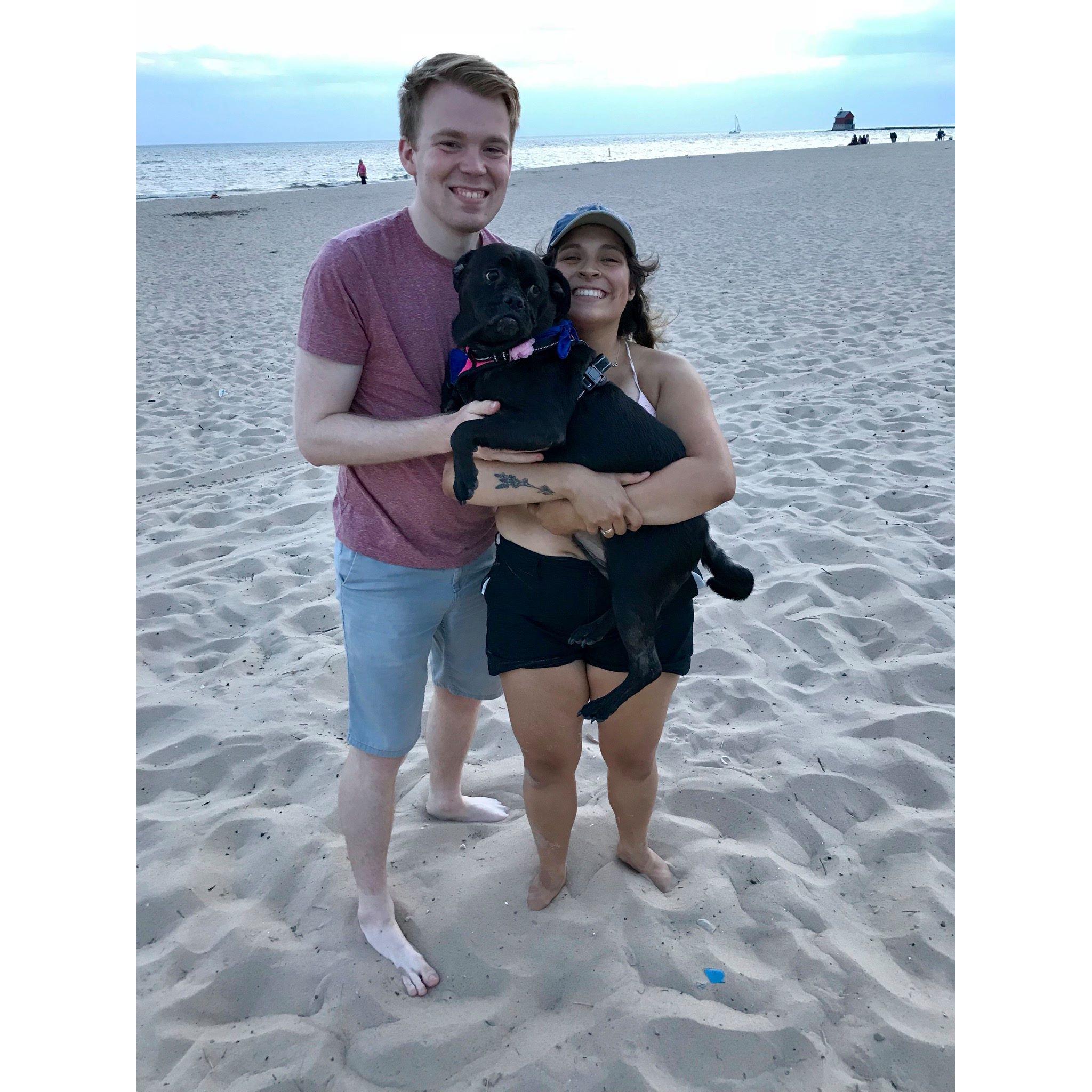 When Casey joined our family, 2018