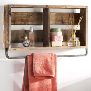 Natashia Barnwood Plank Wall Shelf