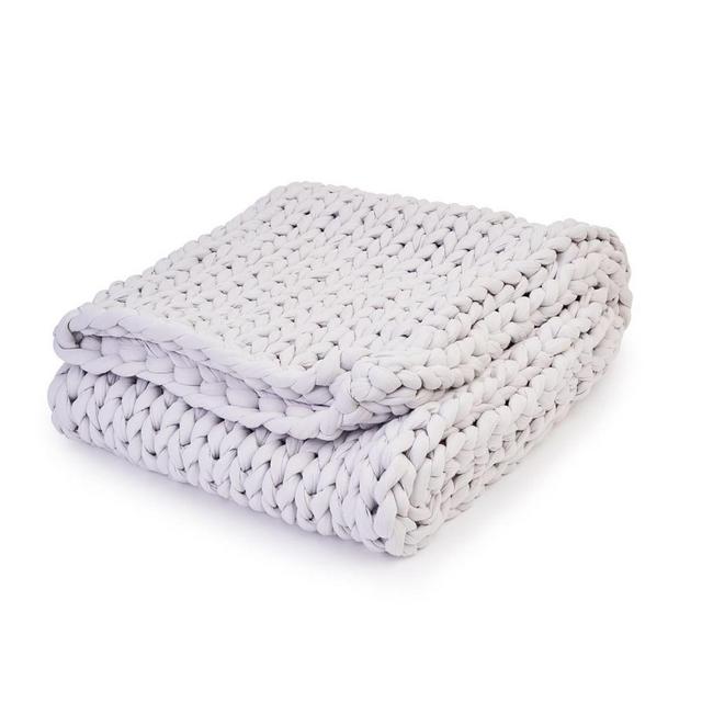 Bearaby Cotton Napper, 15 lb, Moonstone Gray