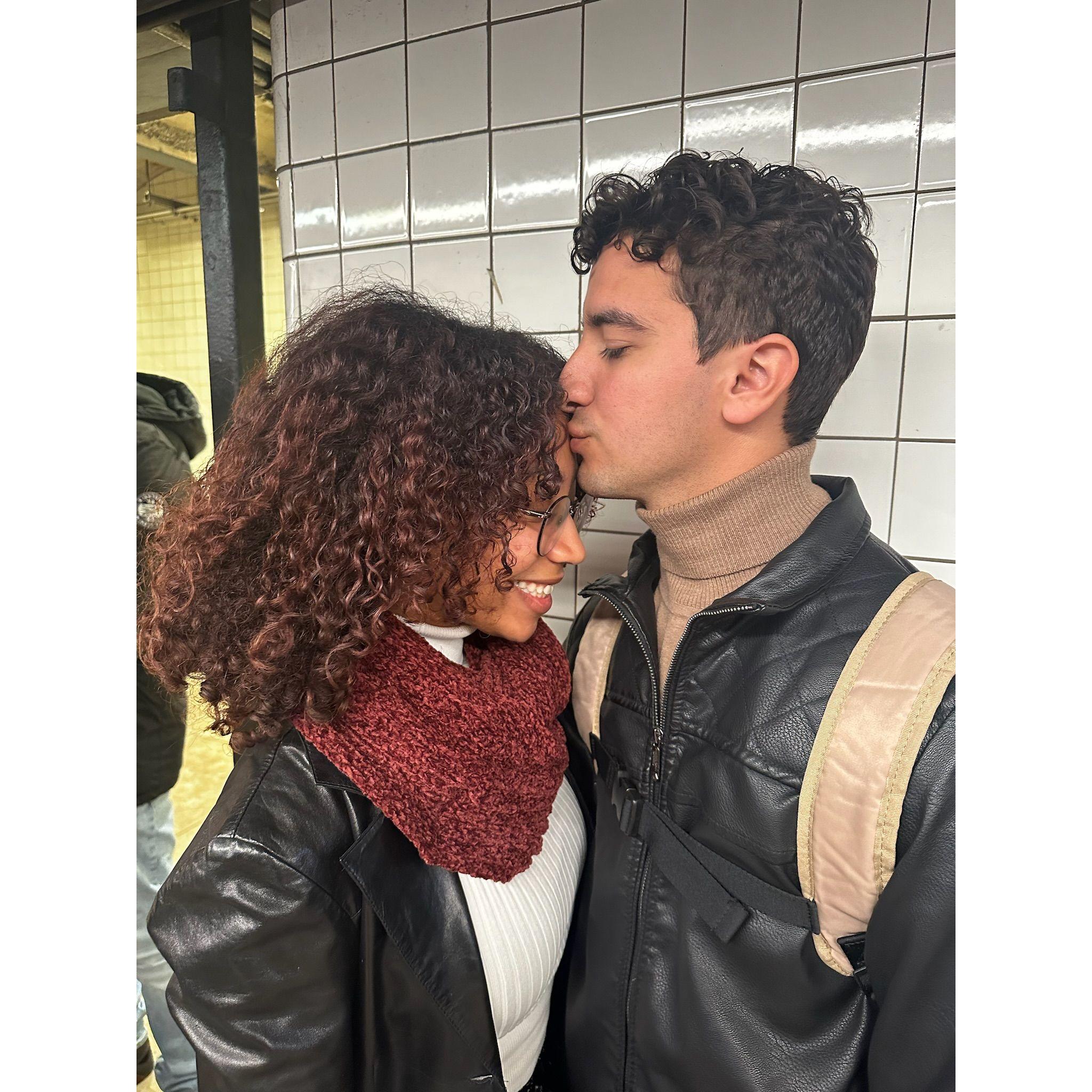 Taking a NYC Subway together 11/14