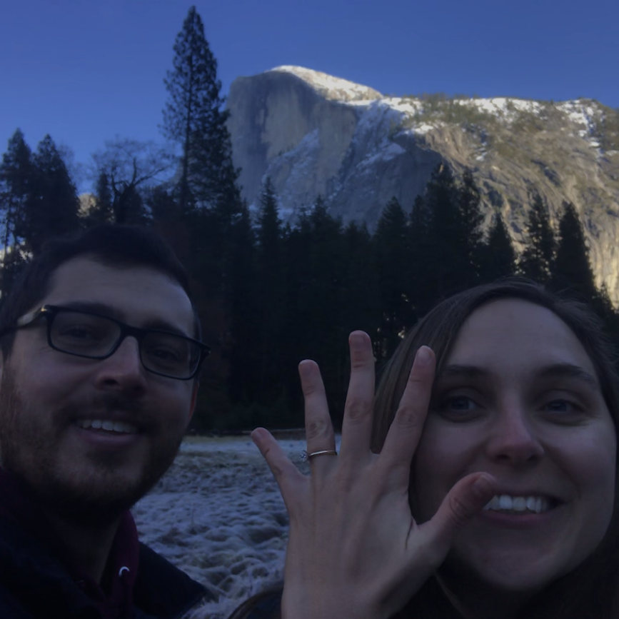 Engagement celebration trip to Yosemite!