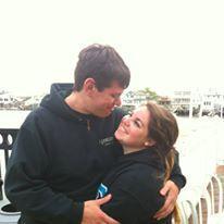 Our first trip down the shore together