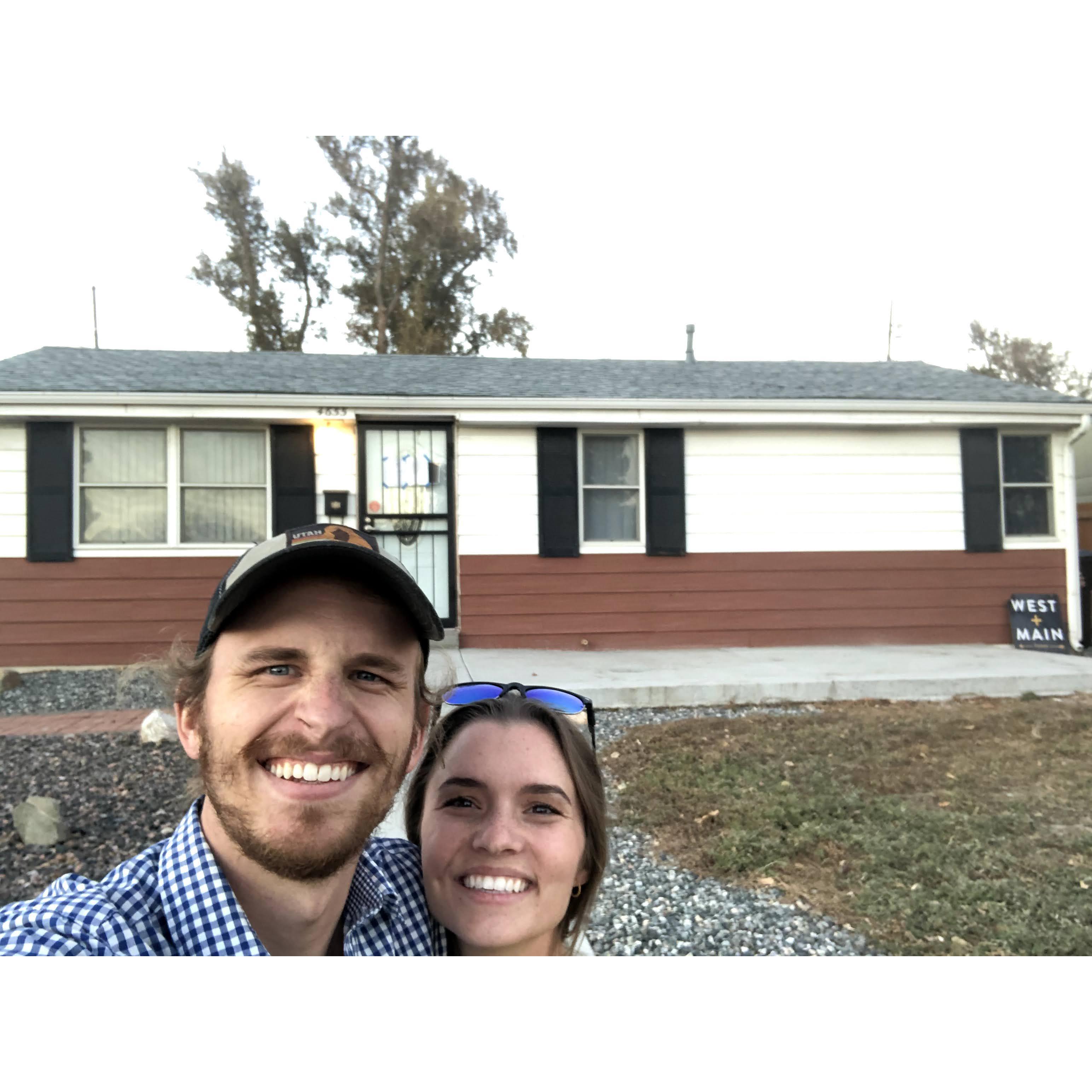 Closing on our first house