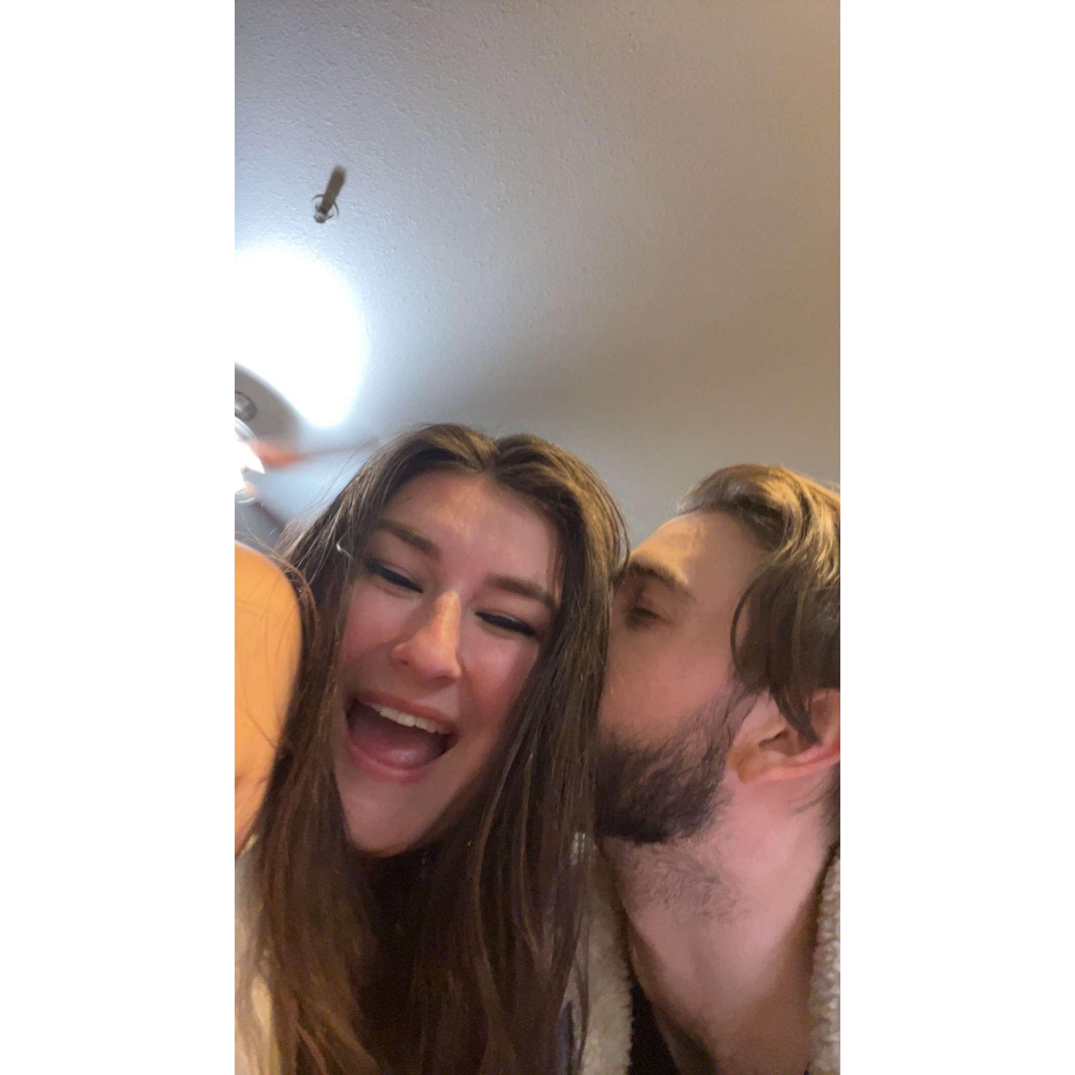 Our first ever date