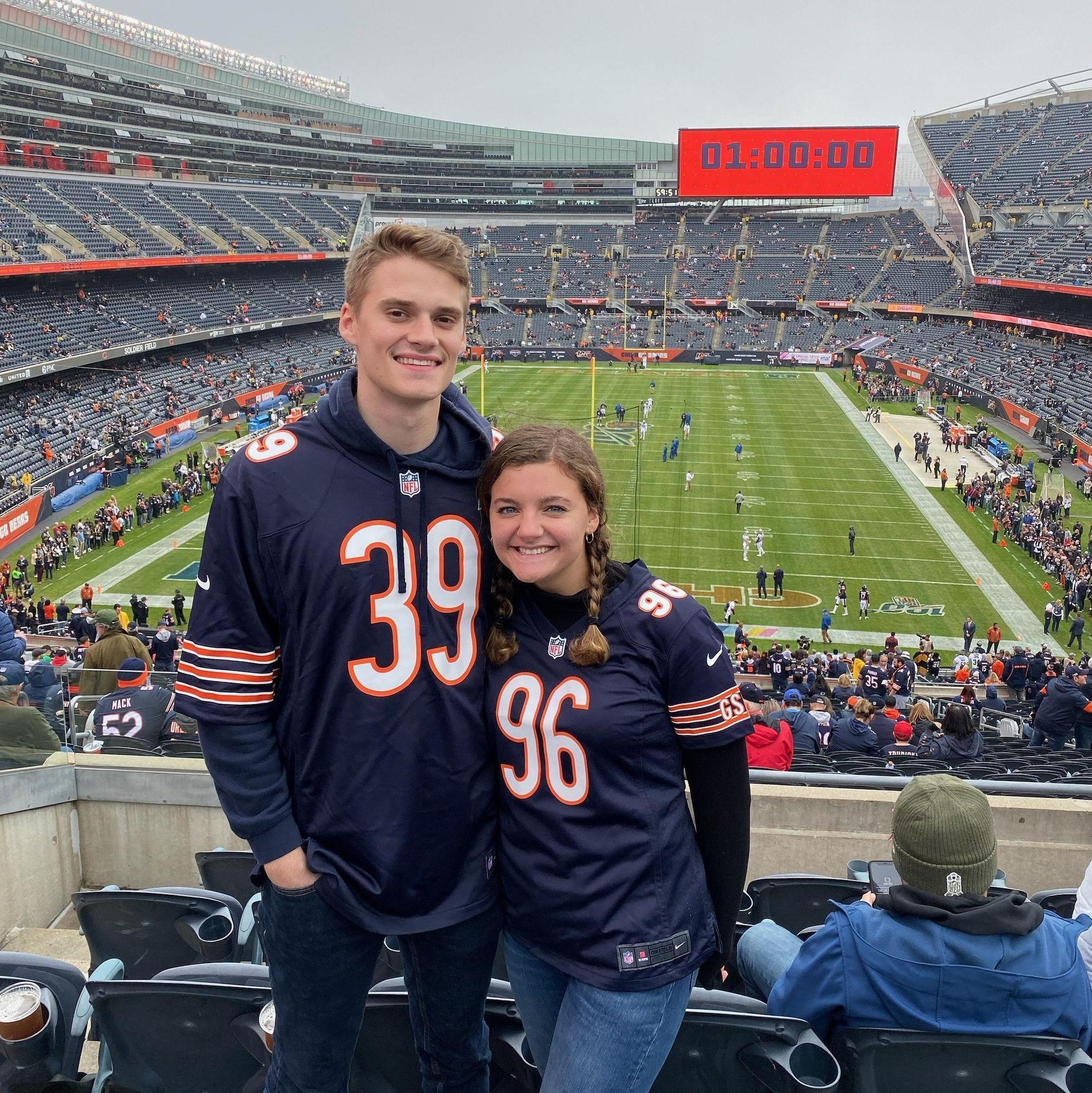 Our first Bears game