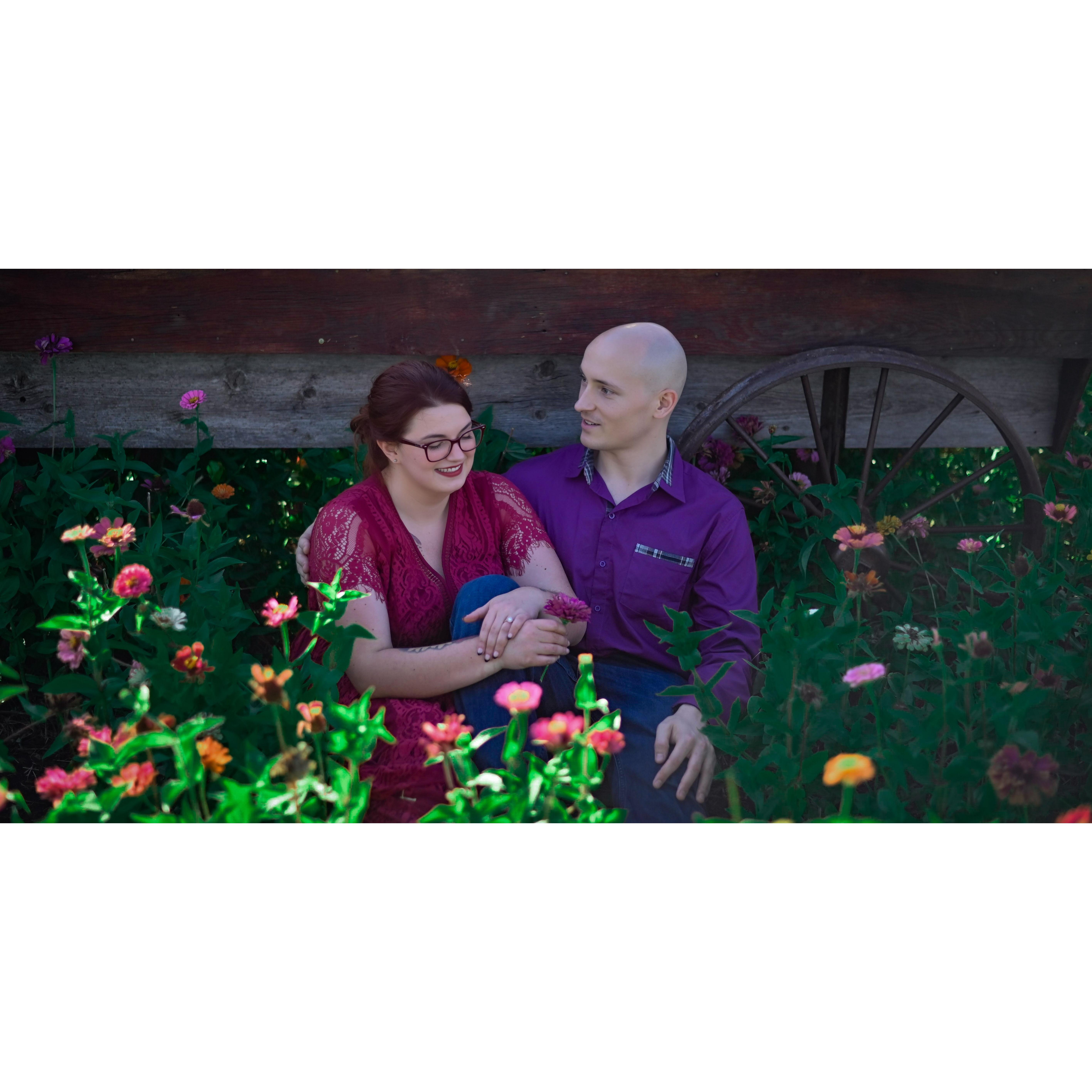 #EngagementShoot - @Center Grove Orchard - @Dutchmans Photography