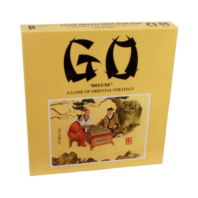 Go Game with Wood Board