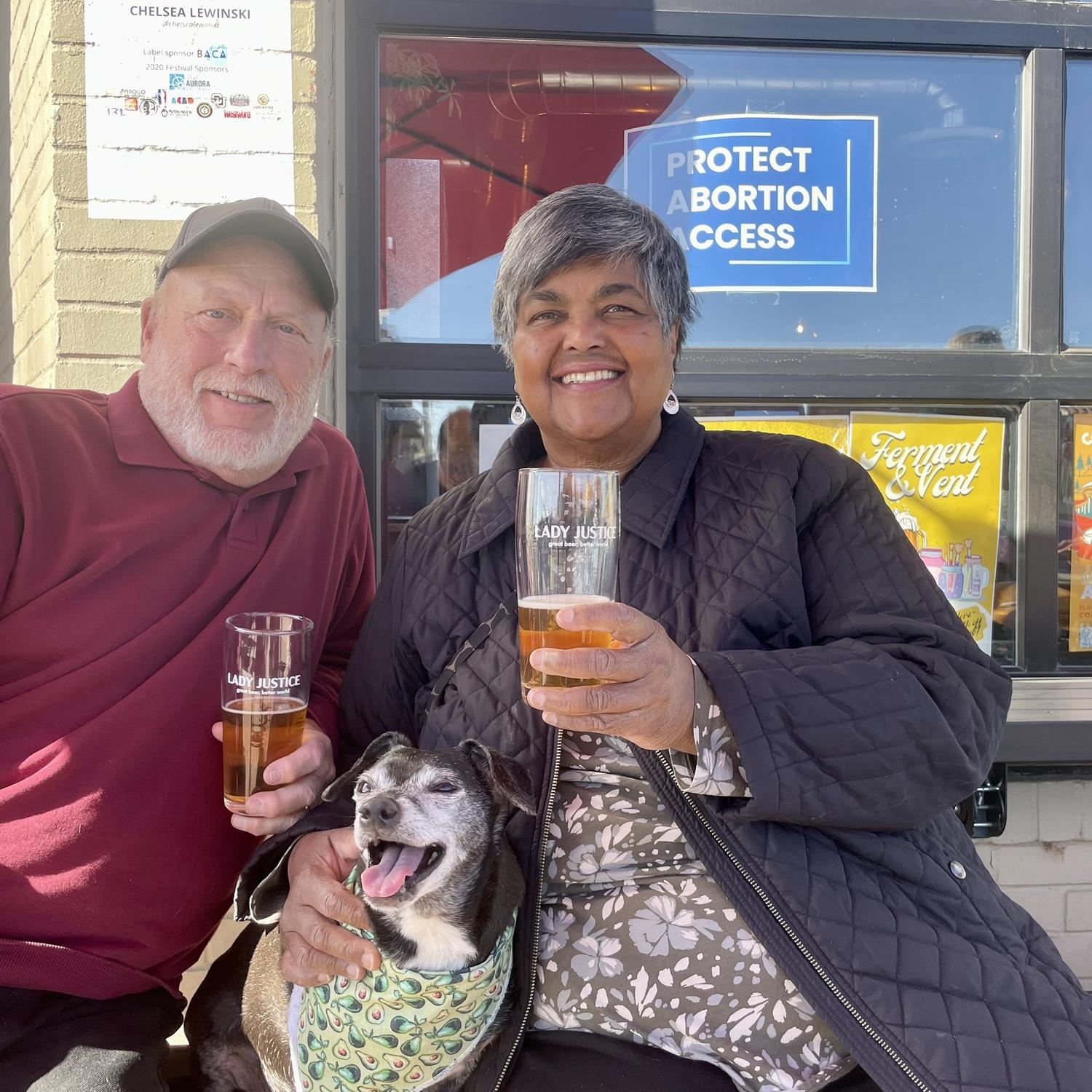 Basil and his grandparents at Aurora Lady J🥰