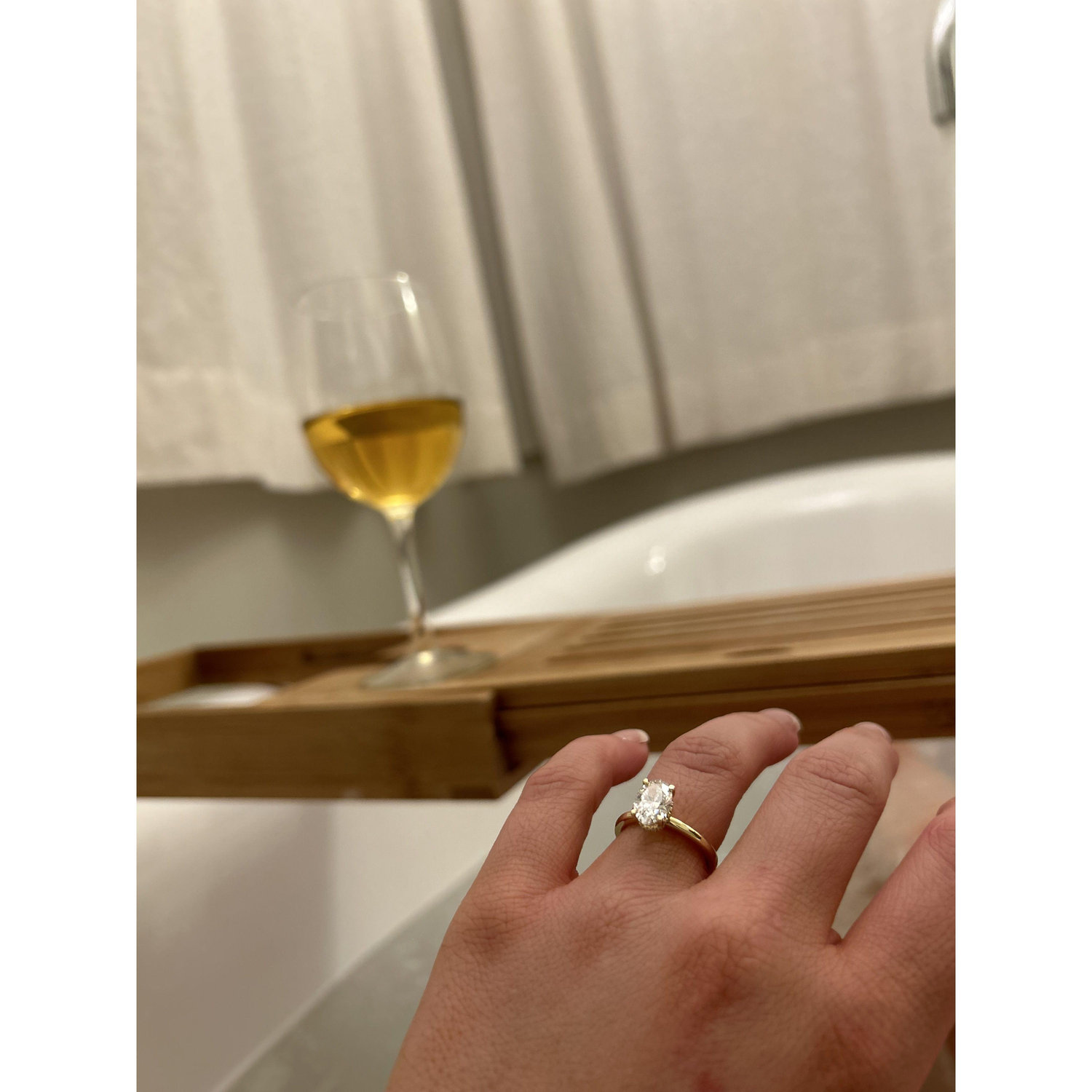 When she said "YES!!!"