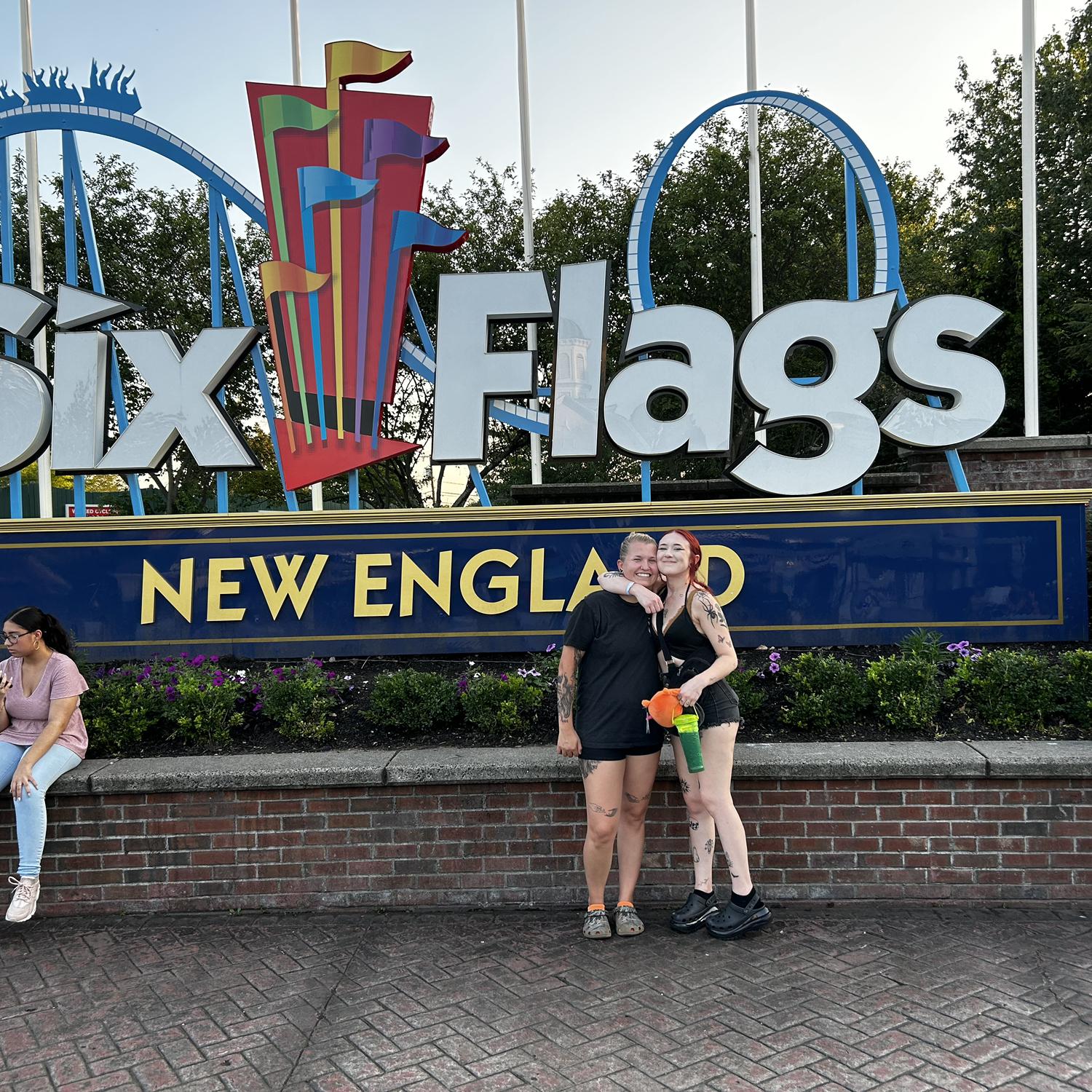 The lady at the end didn’t want to move for our photo. July 28, 2023!