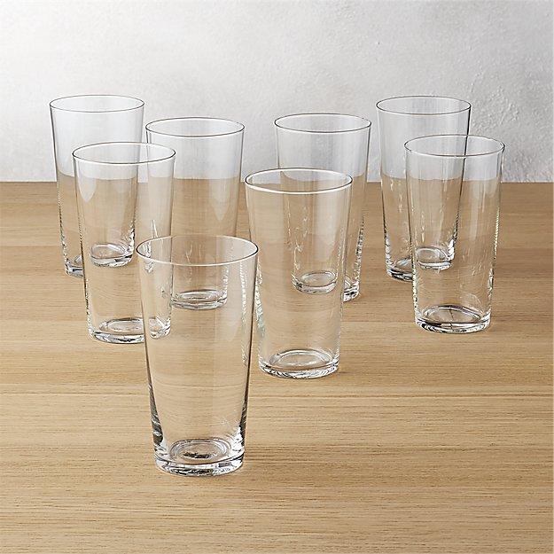 set of 8 marta juice glasses