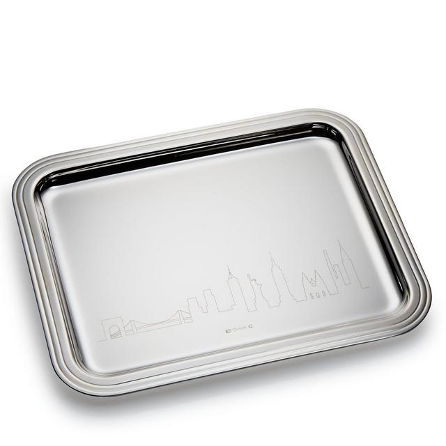 Christofle Albi Skyline Silver-Plate Tray - 150th Anniversary Exclusive