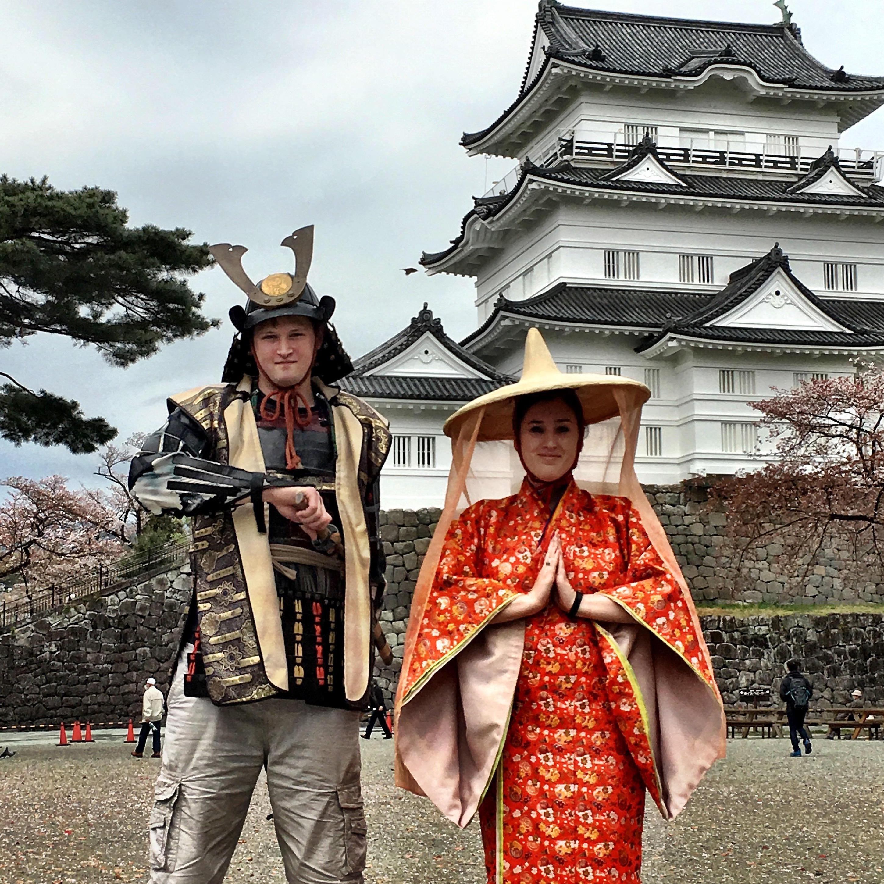 Dressing up in Japan.