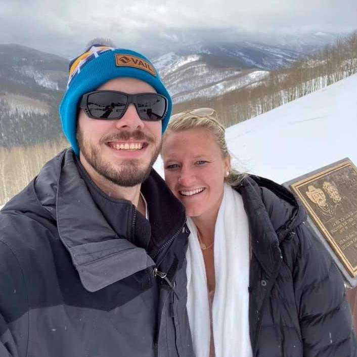 Our first trip together! We went to Vail, Colorado in January 2020.