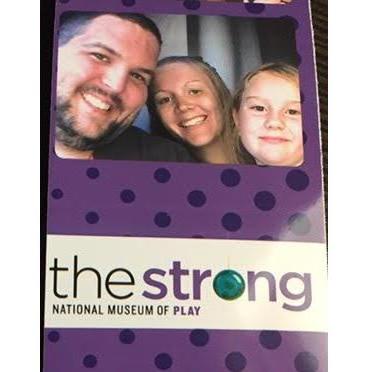 Our first family vacation!  
We arrived at the Strong Museum of Play when they opened and we left juuussst before closing! 
We played all day and Matty would have moved into that place if she could!!