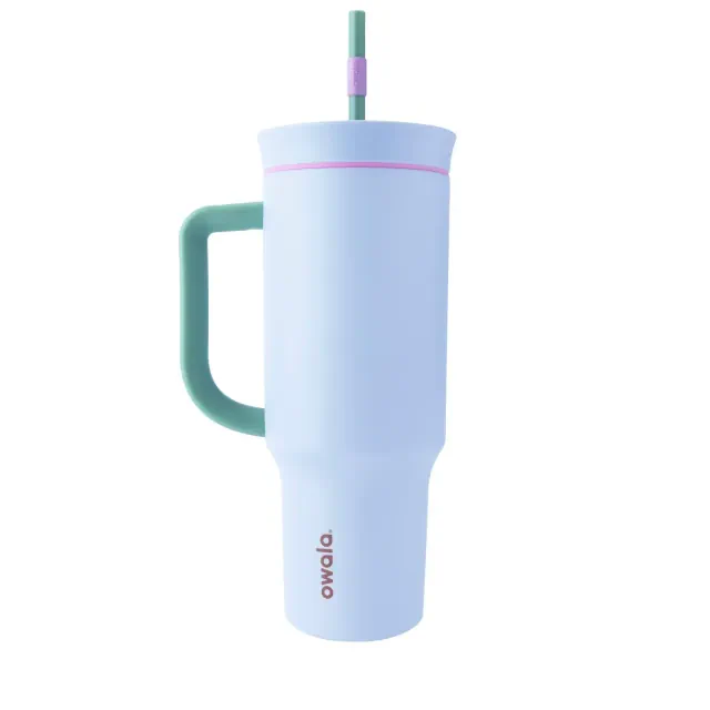 Owala 40oz Straw Stainless Steel Tumbler - Periwinkle Twinkle 